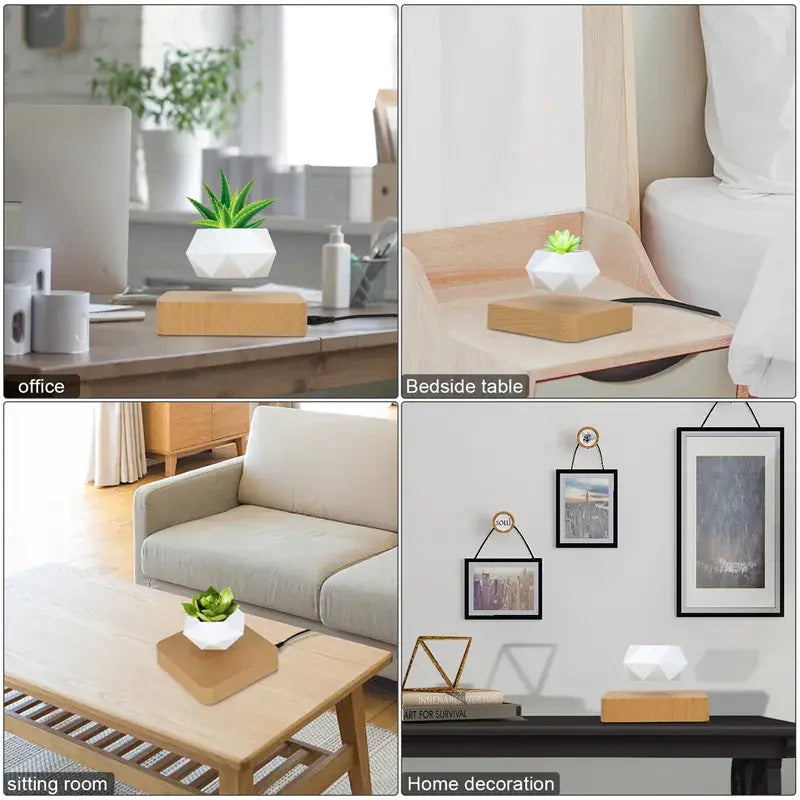 Potted Plant Home Desk Decor.