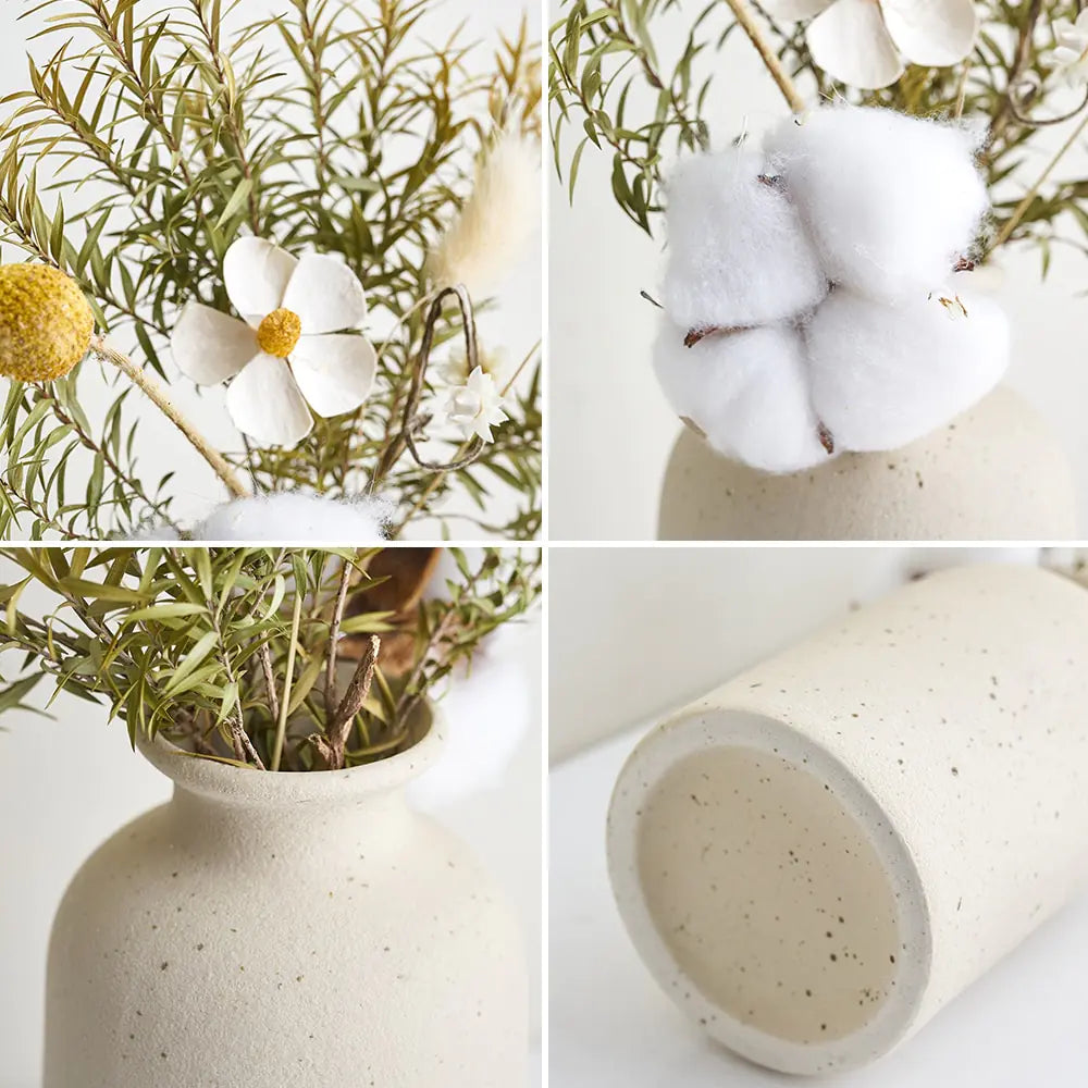 Simple Ceramic Vase - Timeless Elegance for Your Home
