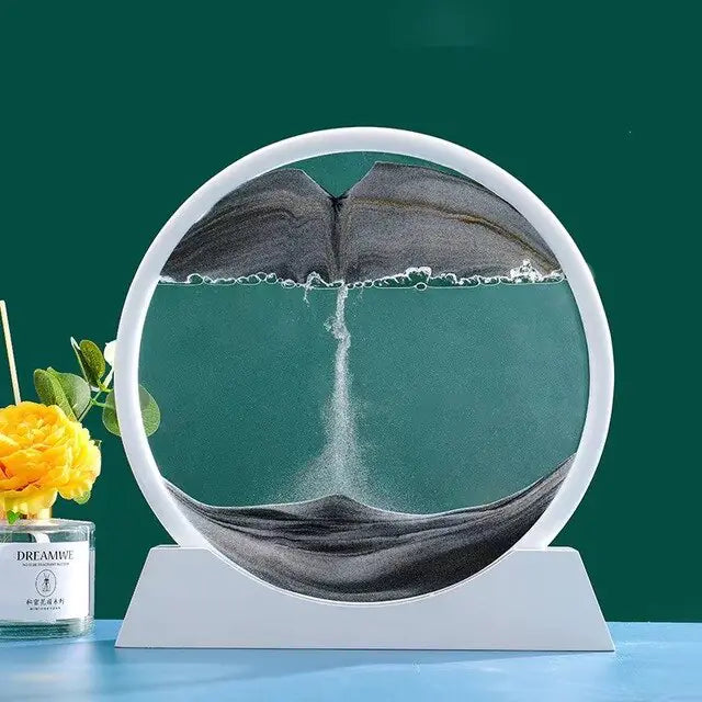 3D Moving Sand Art Decorations