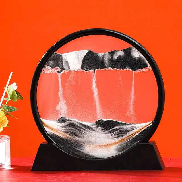 3D Moving Sand Art Decorations