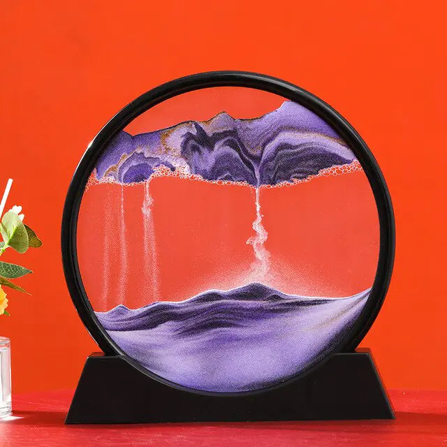 3D Moving Sand Art Decorations