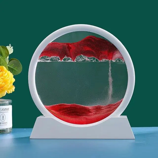 3D Moving Sand Art Decorations
