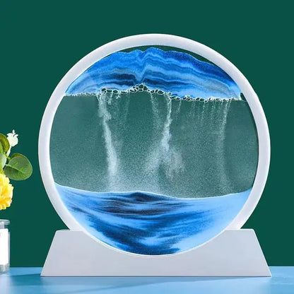 3D Moving Sand Art Decorations