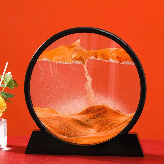 3D Moving Sand Art Decorations