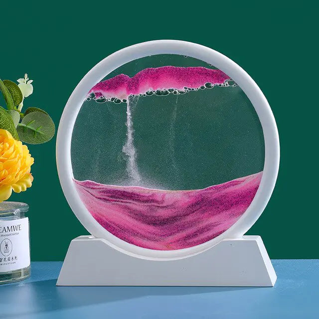 3D Moving Sand Art Decorations