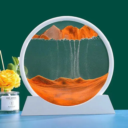 3D Moving Sand Art Decorations