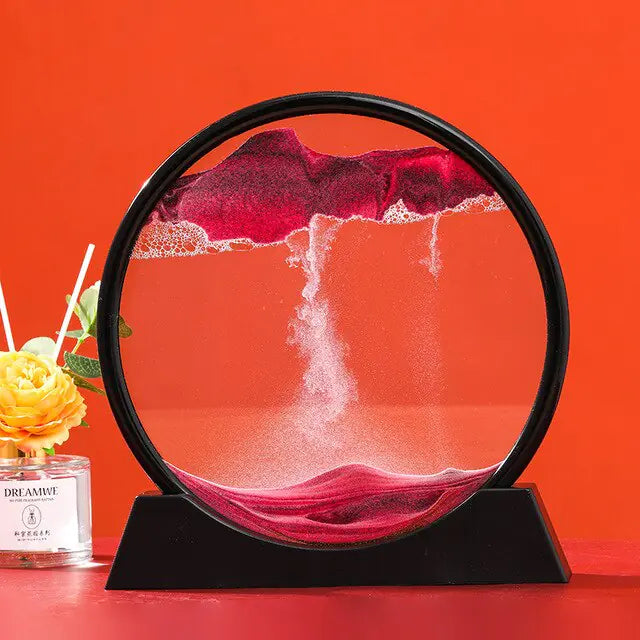 3D Moving Sand Art Decorations