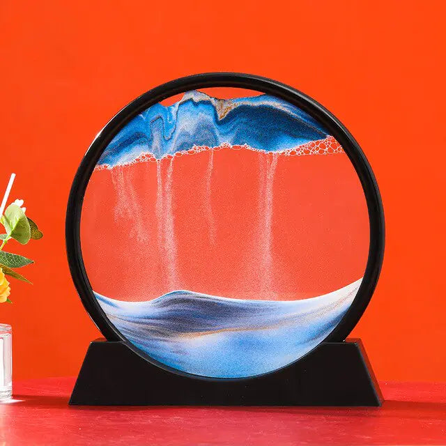 3D Moving Sand Art Decorations
