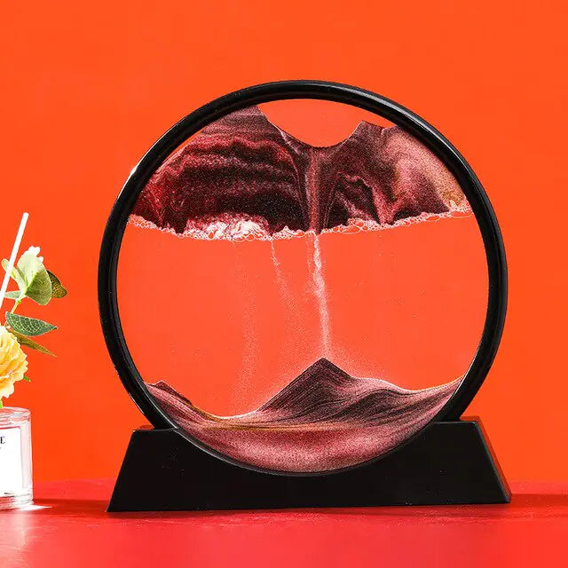 3D Moving Sand Art Decorations