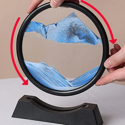 3D Moving Sand Art Decorations